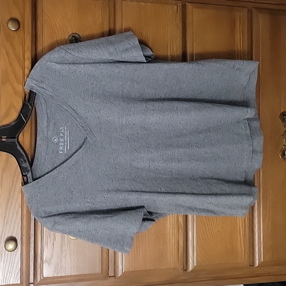 Free Fly Women's Bamboo Heritage V Neck Tee